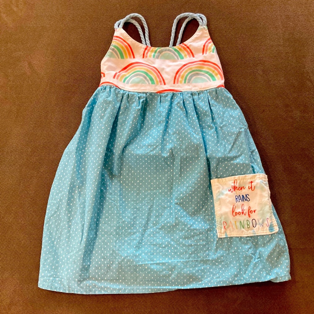 Bitty Bambu Rainbow Dress